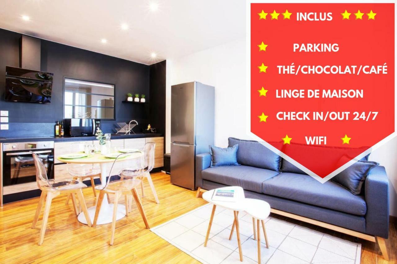 Legend - Le Saint Laurent - Parking - Wifi - 24/7 - Cosy Εξωτερικό φωτογραφία
